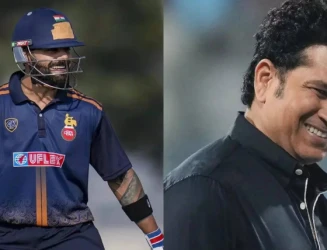 VHT: Virat Kohli surpasses Sachin Tendulkar; saves Delhi with 131 knock