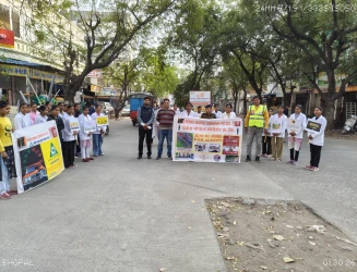 डीबीसीपीएल (वर्टिस) द्वारा भोपाल में सड़क सुरक्षा माह–2026 का सफल समापन भोपाल।