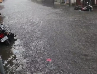 झमाझम बारिश ने नगर को किया तरबतर किसानों के चेहरे खिले
