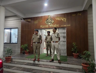अतिरिक्त पुलिस अधीक्षक ने किया आष्टा थाने का निरीक्षण