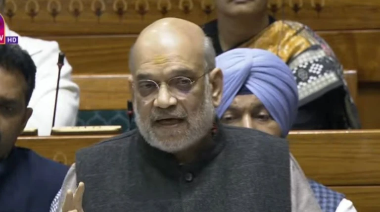 'First Nehru, then Indira, then Sonia': Shah accuses Cong of 'vote chori'; triggers protest