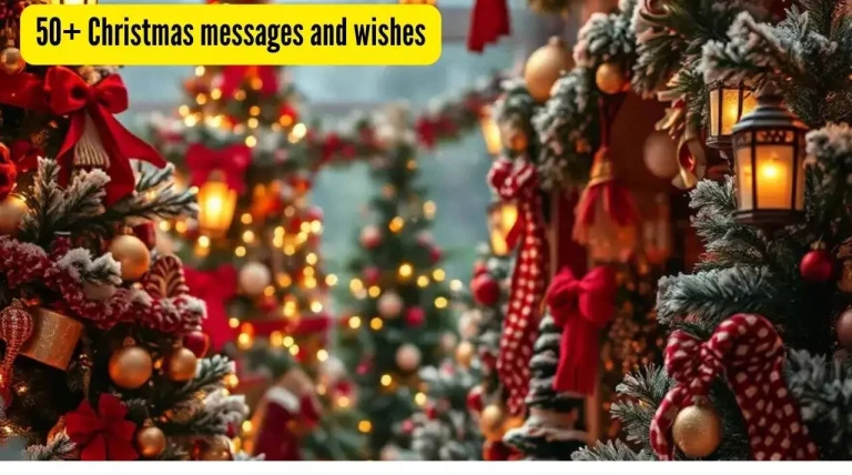 Christmas 2025: Top 50 wishes, messages &amp; quotes to share