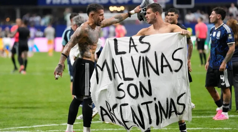 Falkland poster row spills over: British govt seeks FIFA action against Argentina