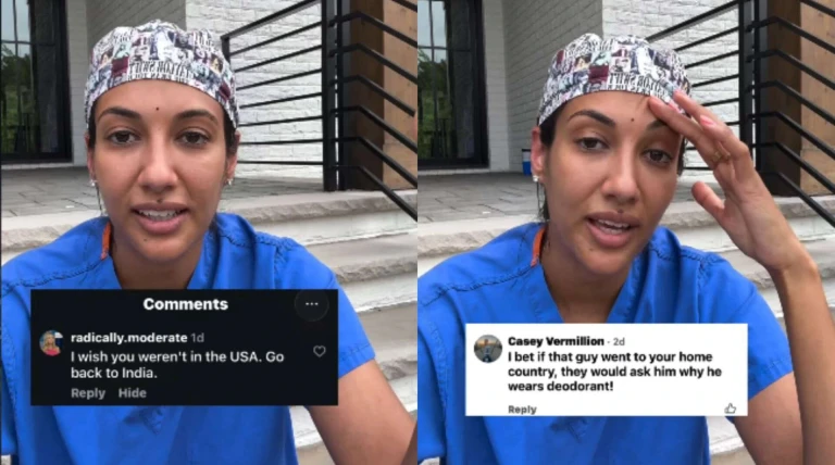Indian-origin doctor faces backlash after sharing bindi video