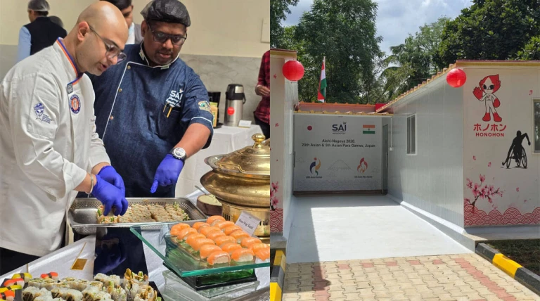 SAI creates ‘Little Japan’: Indian athletes get taste of Asian Games life in containers
