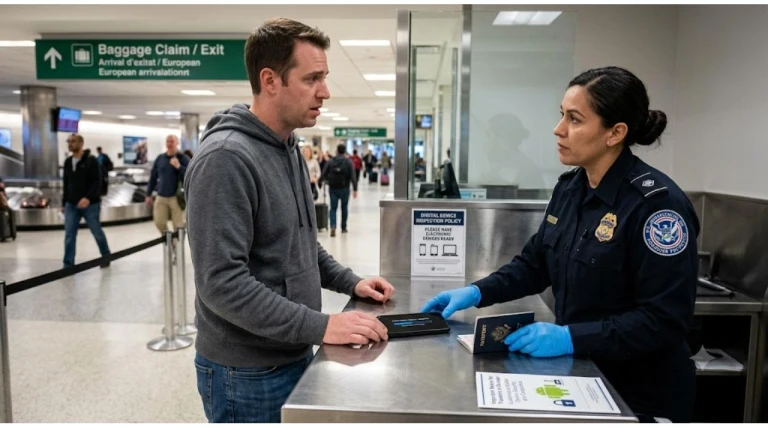 Atlanta man arrested after phone wipe; new ruling allows border searches