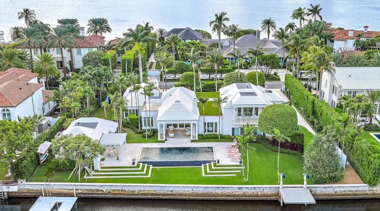 Palm Beach couple bought waterfront home for $9m, later sold it for $25.4m